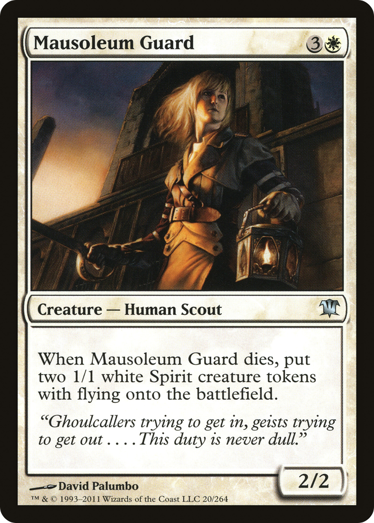 Image of Mausoleum Guard (ISD-020) - Innistrad