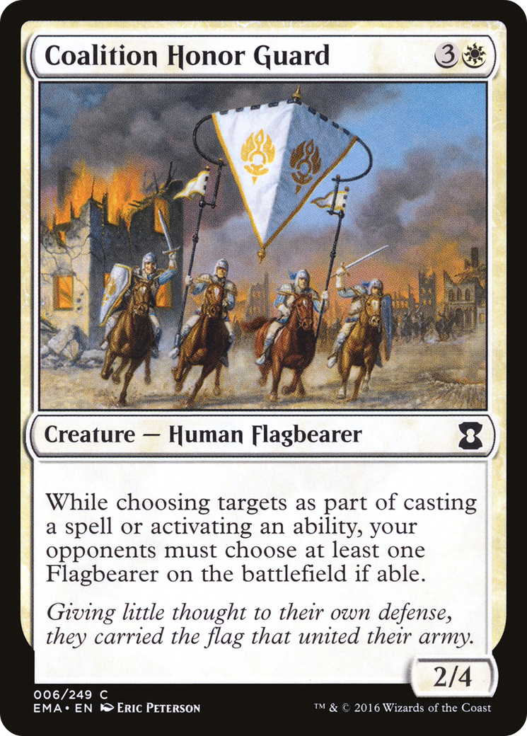 Image of Coalition Honor Guard (EMA-006) - Eternal Masters Foil