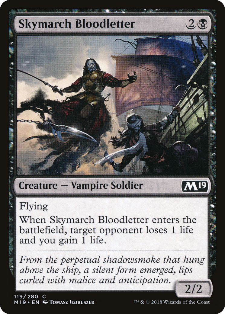Image of Skymarch Bloodletter (M19-119) - Core Set 2019 Foil