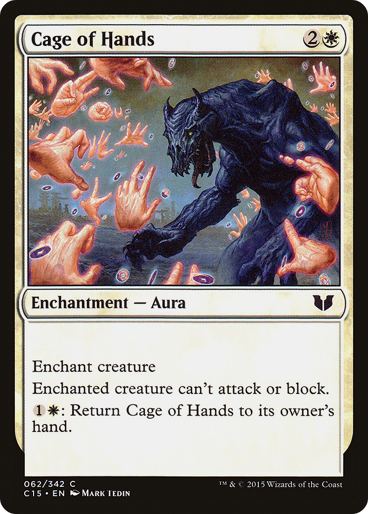 Image of Cage of Hands (C15-062) - Commander 2015
