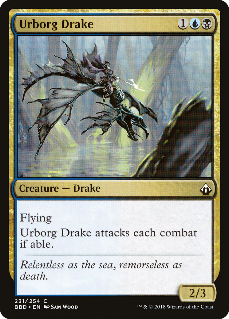 Image of Urborg Drake (BBD-231) - Battlebond Foil