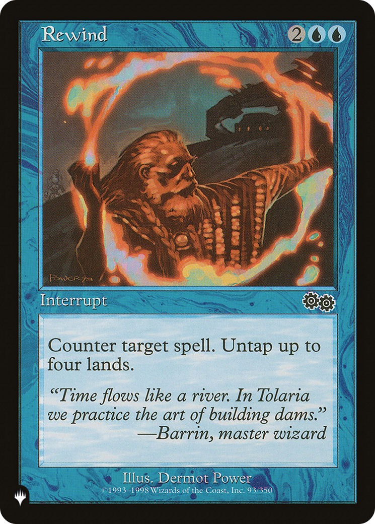 Image of Rewind (LIST-USG-93) - The List