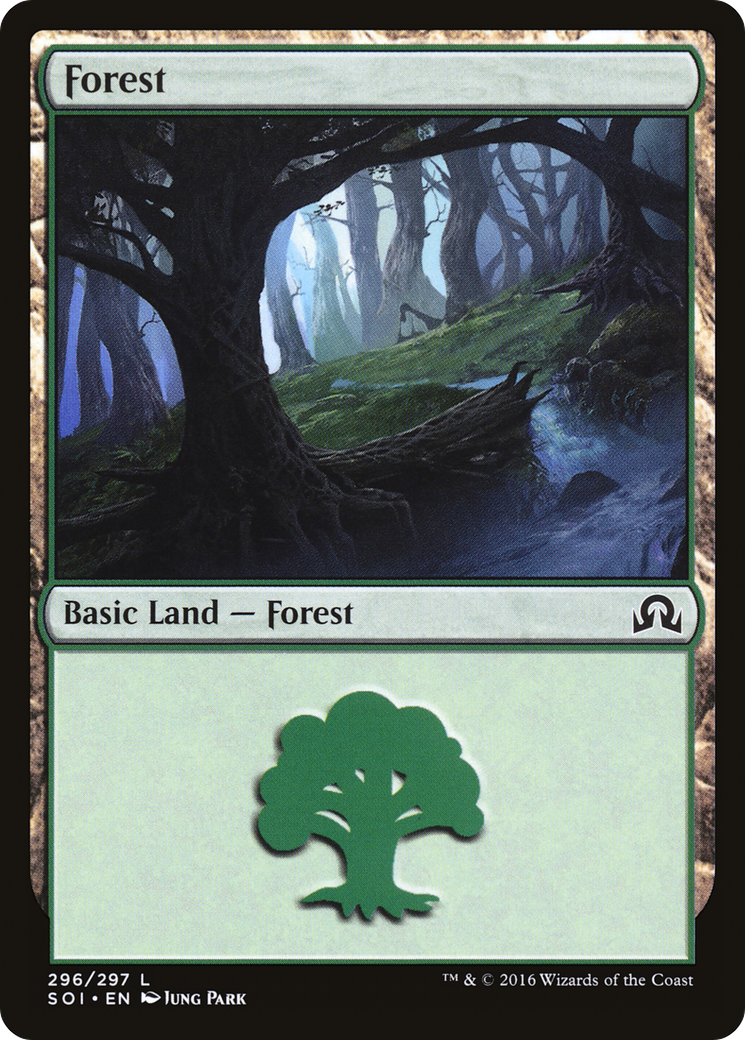 Image of Forest (296) (SOI-296) - Shadows over Innistrad