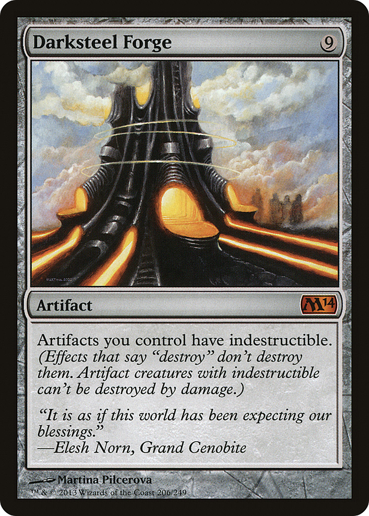 Image of Darksteel Forge (M14-206) - Magic 2014 Foil
