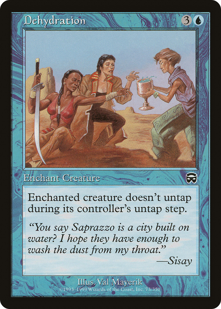 Image of Dehydration (MMQ-073) - Mercadian Masques