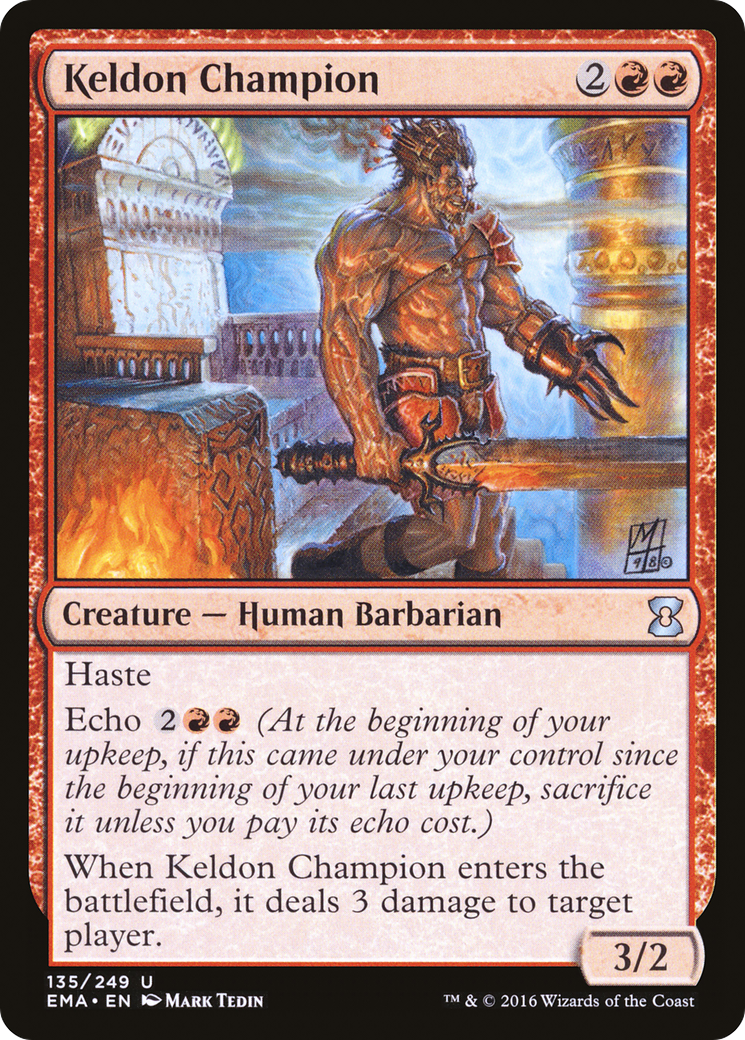 Image of Keldon Champion (EMA-135) - Eternal Masters
