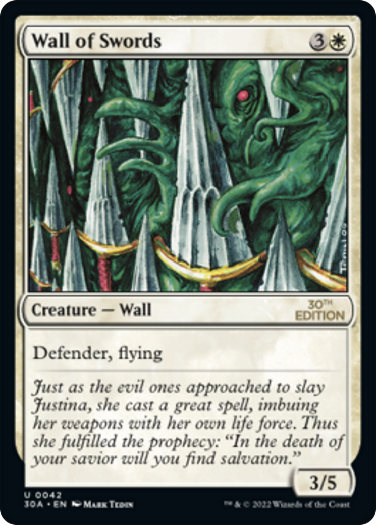 Image of Wall of Swords (30A-042) - 30th Anniversary Edition