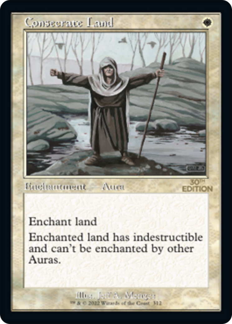 Image of Consecrate Land (Retro Frame) (30A-312) - 30th Anniversary Edition