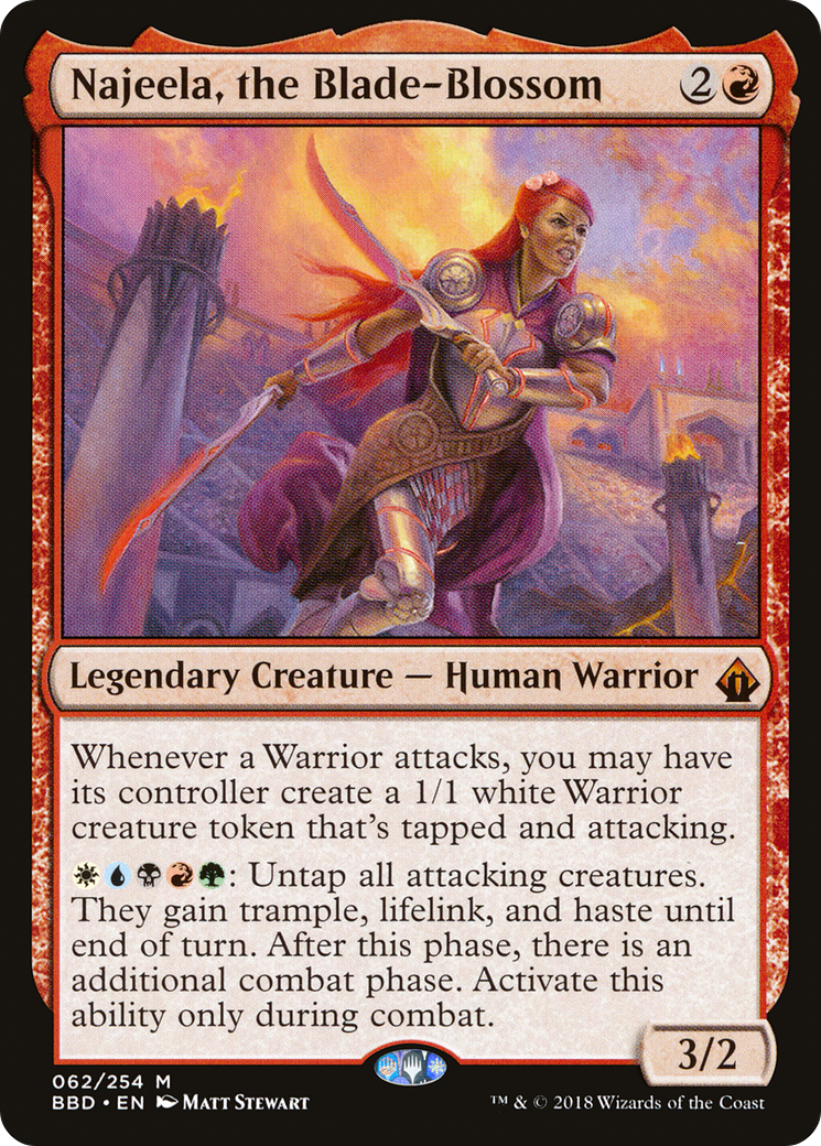 Image of Najeela, the Blade-Blossom (BBD-062) - Battlebond