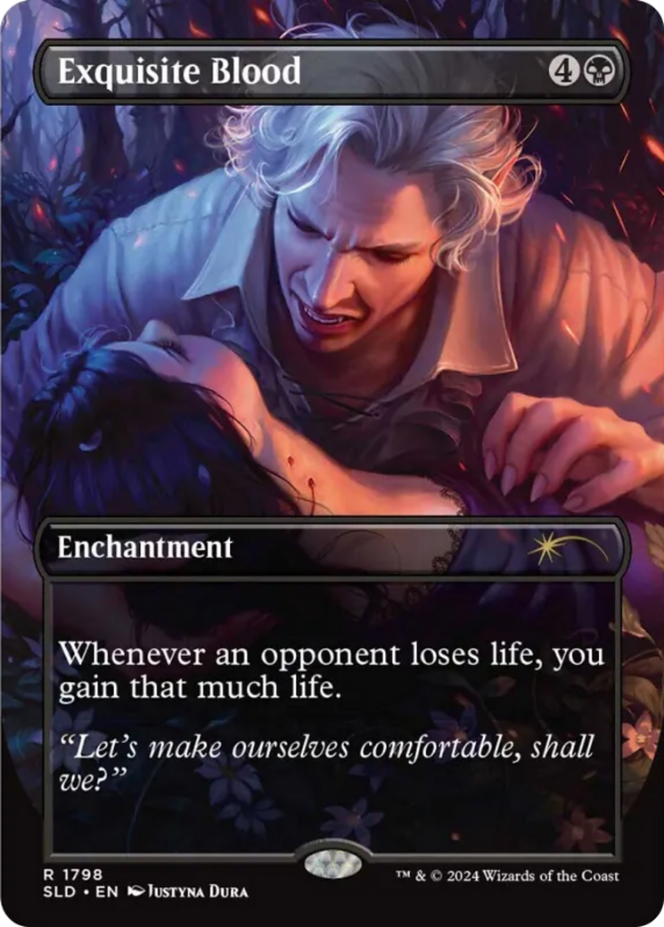 Image of Exquisite Blood (SLD-1798) - Secret Lair Drop (Borderless)