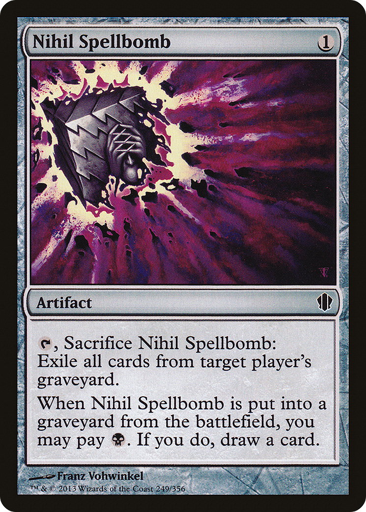 Image of Nihil Spellbomb (C13-249) - Commander 2013