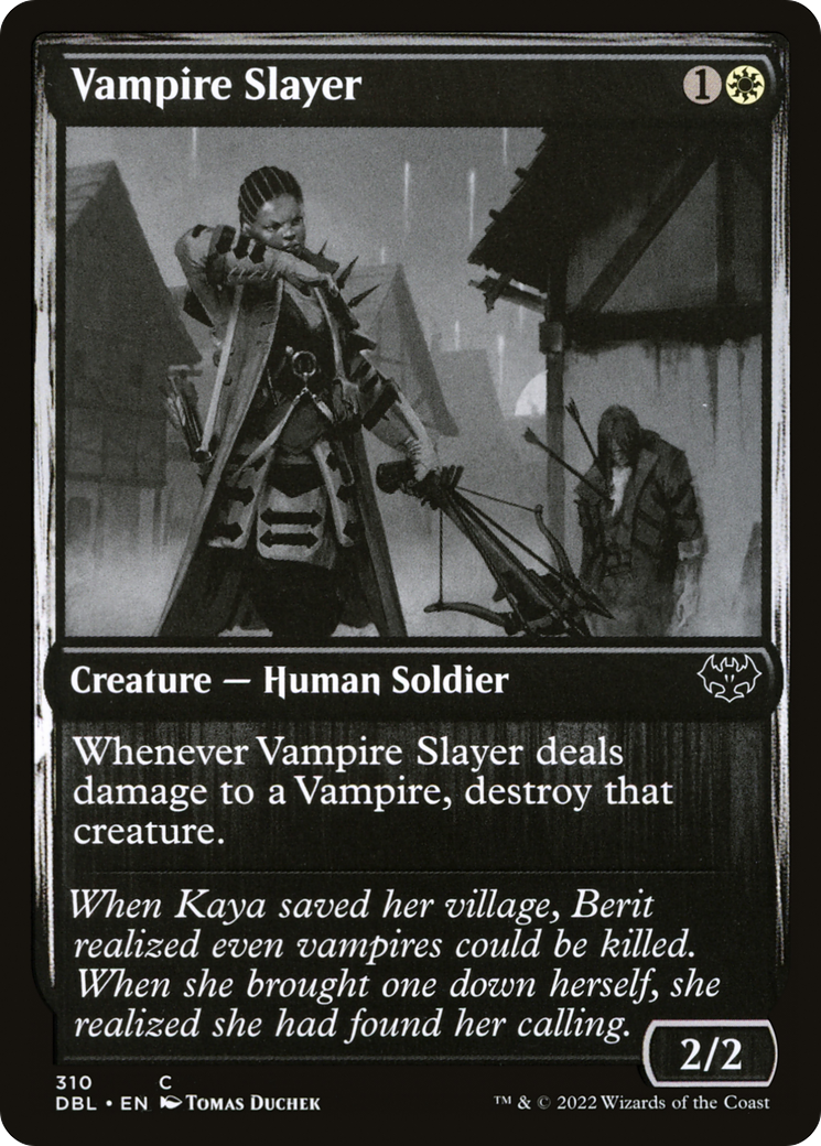 Image of Vampire Slayer (DBL-310) - Innistrad: Double Feature Foil