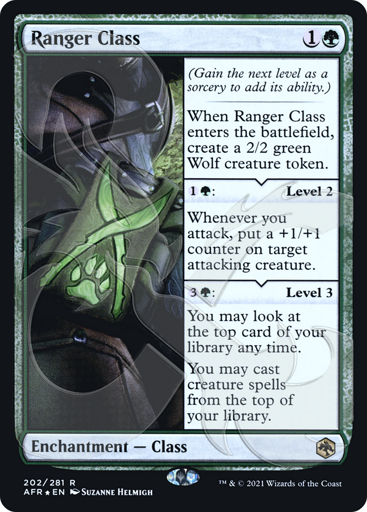 Image of Ranger Class (AFR&-202) - Adventures in the Forgotten Realms Promos Foil