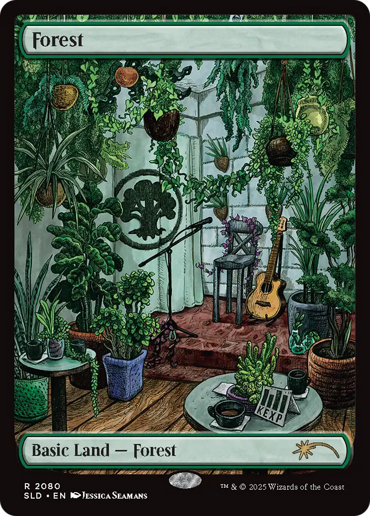 Image of Forest (2080) (SLD-2080) - Secret Lair Drop