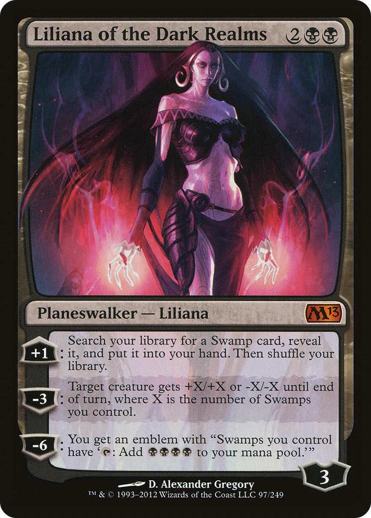 Image of Liliana of the Dark Realms (M13-097) - Magic 2013