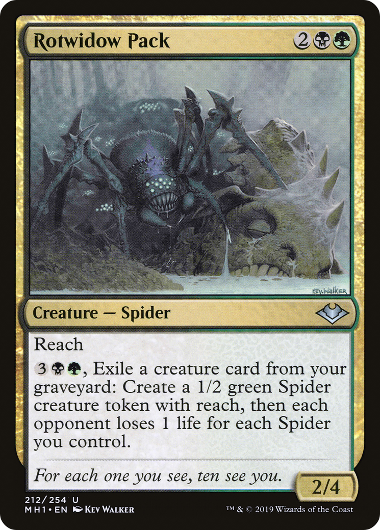 Image of Rotwidow Pack (MH1-212) - Modern Horizons Foil