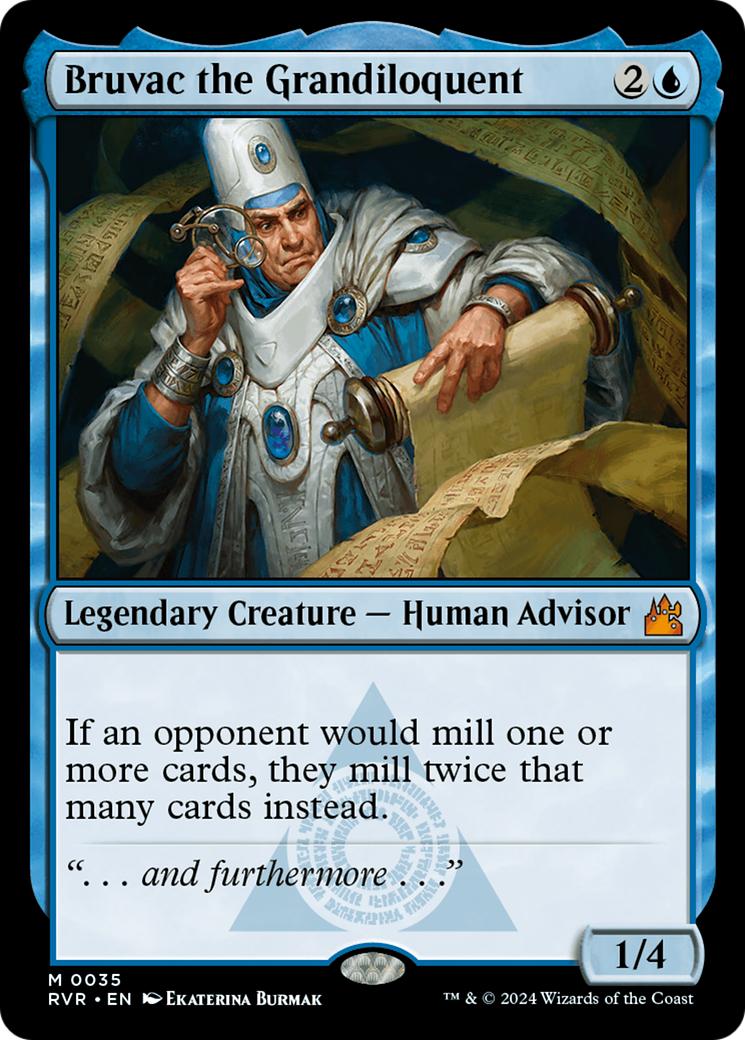 Image of Bruvac the Grandiloquent (RVR-035) - Ravnica Remastered