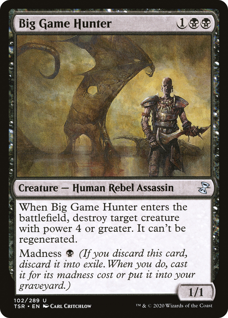 Image of Big Game Hunter (TSR-102) - Time Spiral Remastered