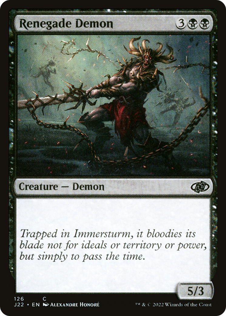Image of Renegade Demon (J22-126) - Jumpstart 2022