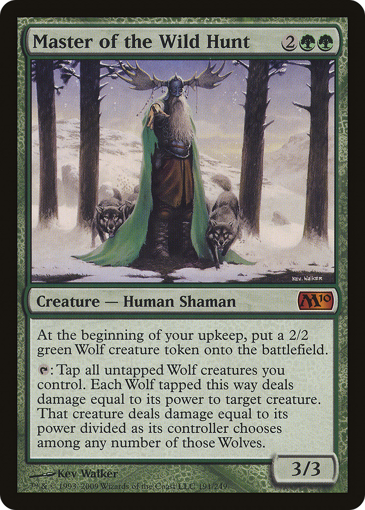 Image of Master of the Wild Hunt (M10-191) - Magic 2010 Foil