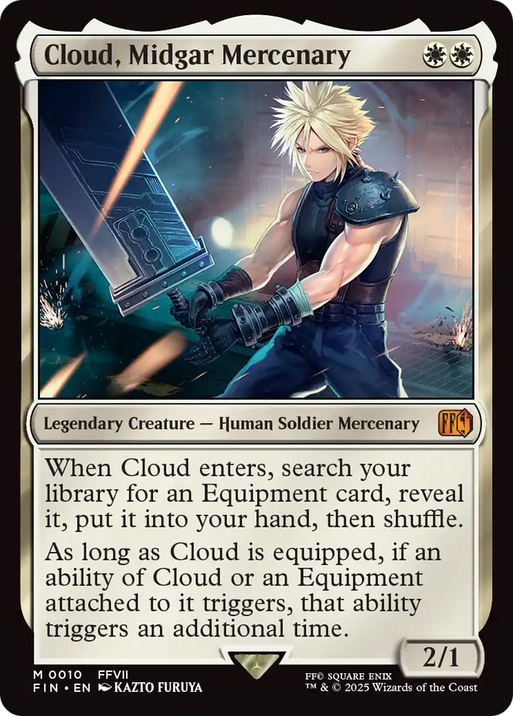 Image of Cloud, Midgar Mercenary (FIN-010) - FINAL FANTASY