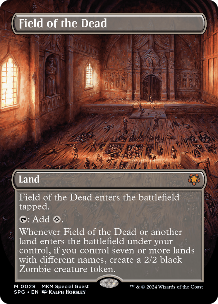 Image of Field of the Dead (Borderless) (SPG-028) - Special Guests (Borderless)