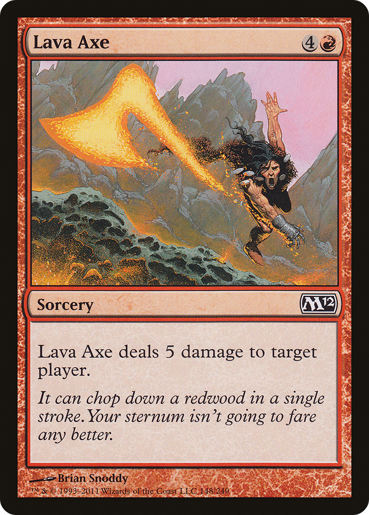 Image of Lava Axe (M12-148) - Magic 2012