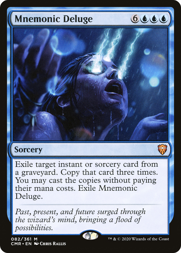 Image of Mnemonic Deluge (CMR-082) - Commander Legends