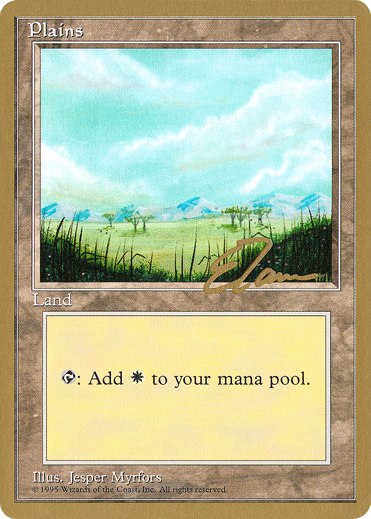 Image of Plains (B) - 1996 Eric Tam (4ED) (WCD-) - Pro Tour Collector Set