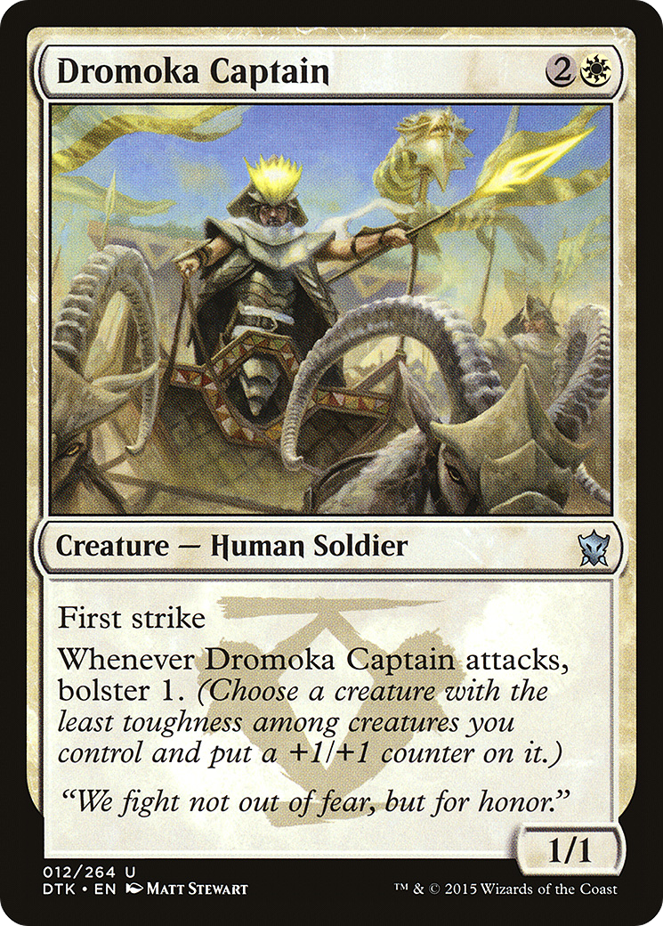 Image of Dromoka Captain (DTK-012) - Dragons of Tarkir