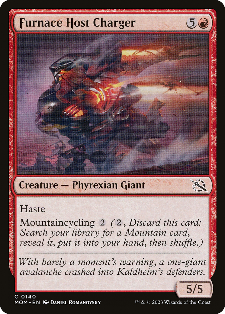 Image of Furnace Host Charger (MOM-140) - March of the Machine Foil