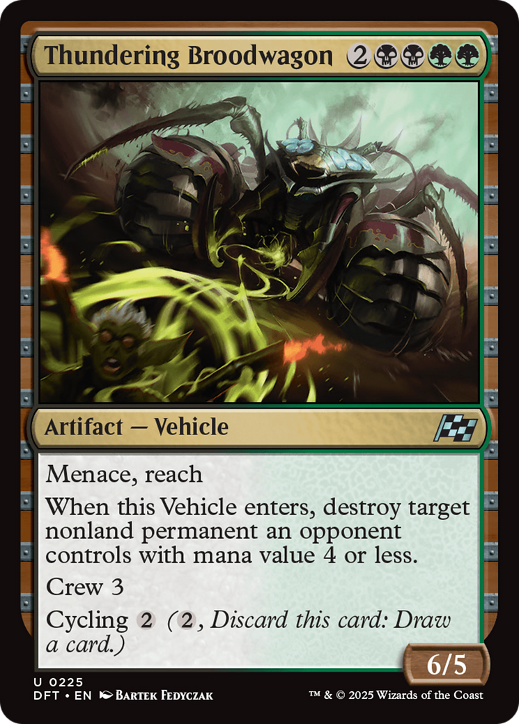 Image of Thundering Broodwagon (DFT-225) - Aetherdrift Foil