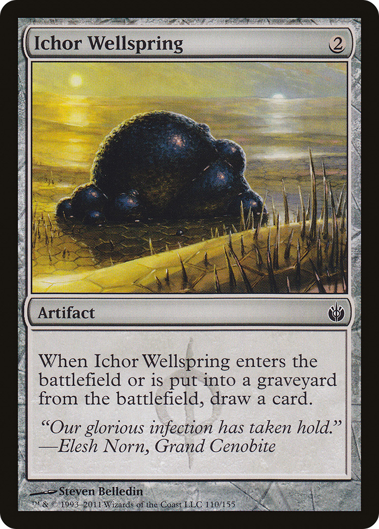 Image of Ichor Wellspring (MBS-110) - Mirrodin Besieged Foil