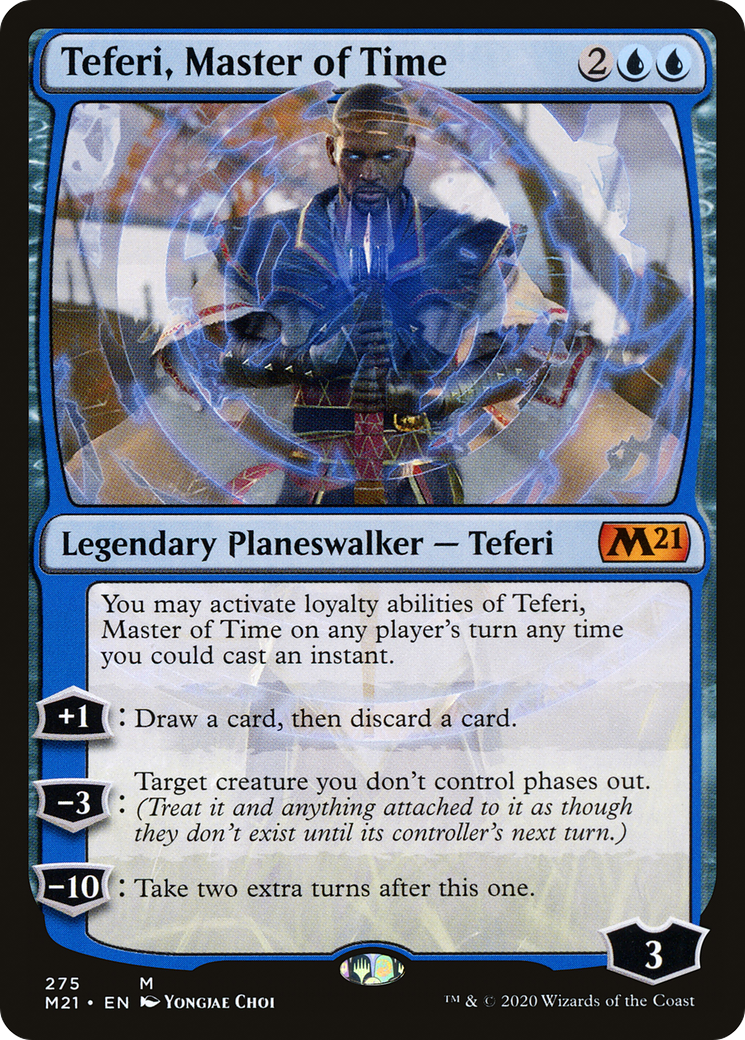 Image of Teferi, Master of Time (275) (M21-275) - Core Set 2021