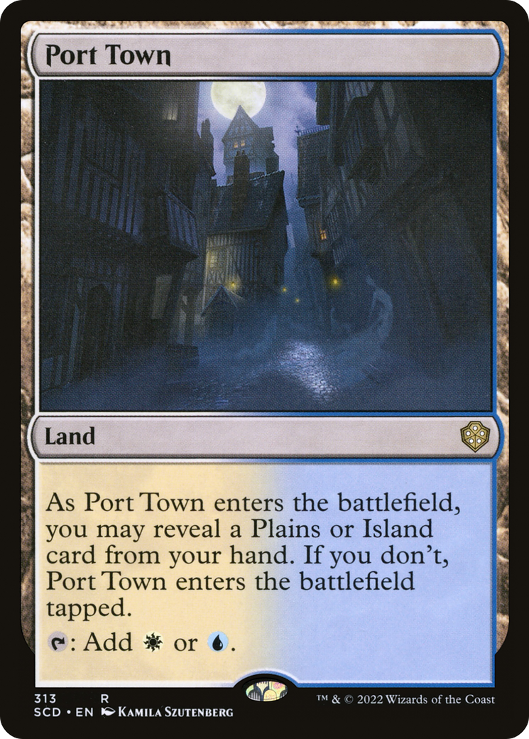 Image of Port Town (SCD-313) - Starter Commander Decks