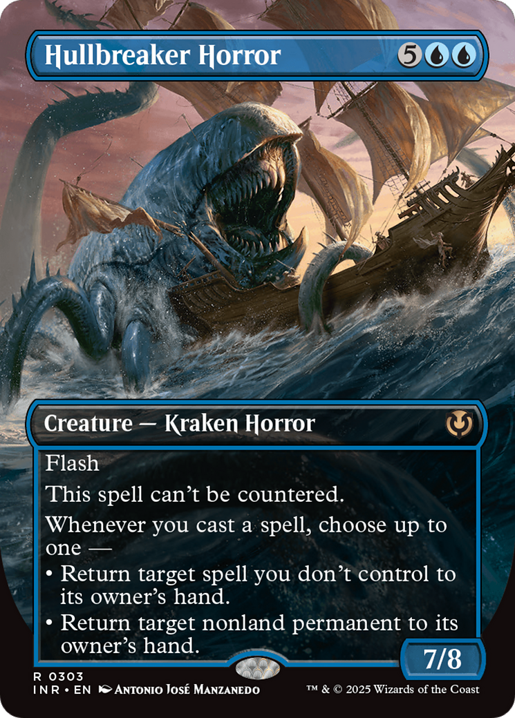 Image of Hullbreaker Horror (Borderless) (INR-303) - Innistrad Remastered (Borderless)