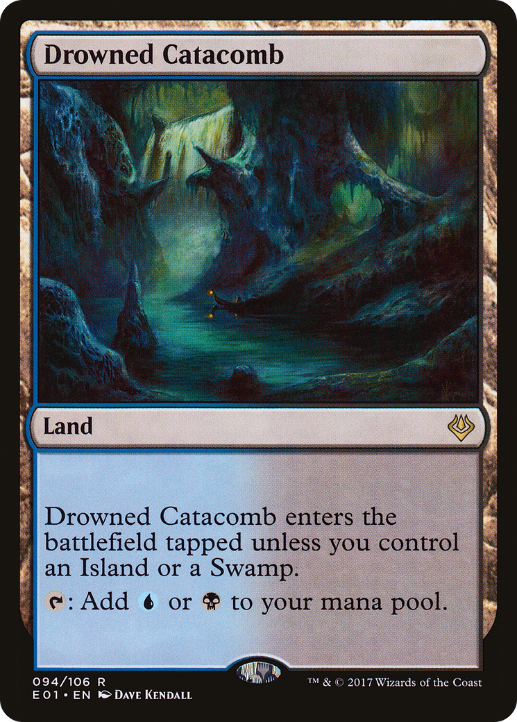 Image of Drowned Catacomb (AC2-094) - Archenemy: Nicol Bolas