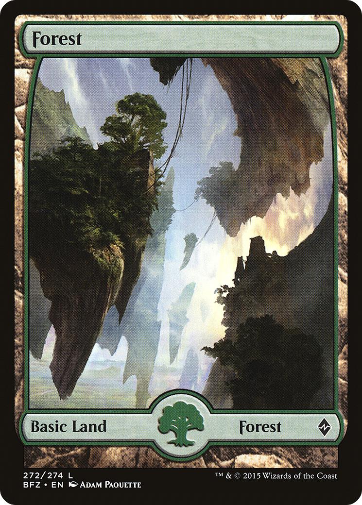 Image of Forest (272) - Full Art (BFZ-272) - Battle for Zendikar