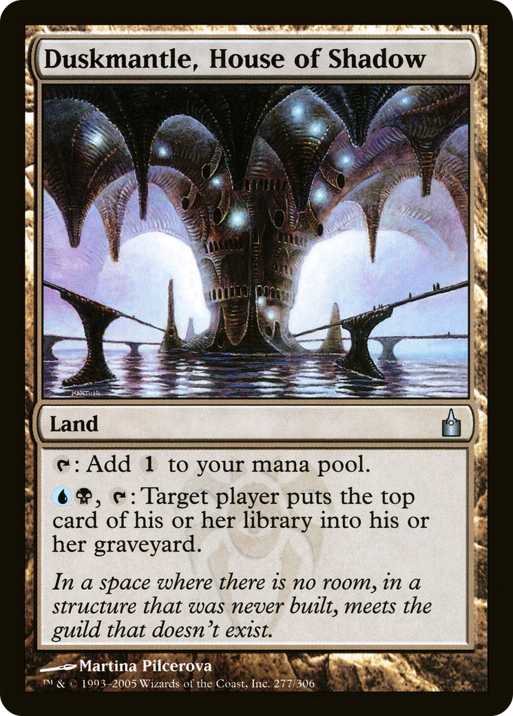 Image of Duskmantle, House of Shadow (RAV-277) - Ravnica: City of Guilds