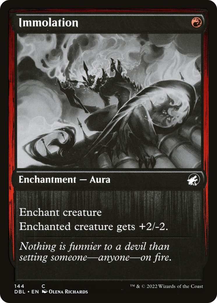 Image of Immolation (DBL-144) - Innistrad: Double Feature Foil