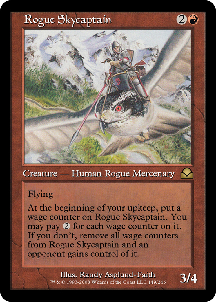 Image of Rogue Skycaptain (ME2-149) - Masters Edition II Foil