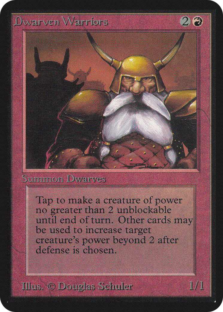 Image of Dwarven Warriors (LEA-) - Limited Edition Alpha