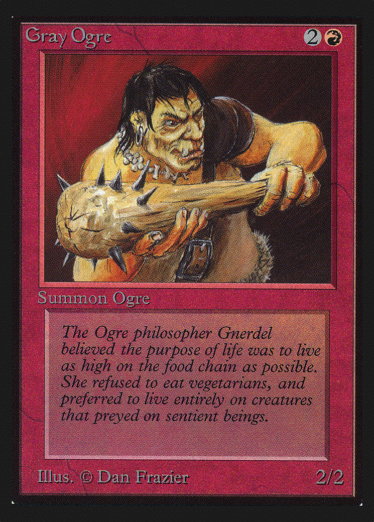 Image of Gray Ogre (CE) (CED-) - Collectors' Edition
