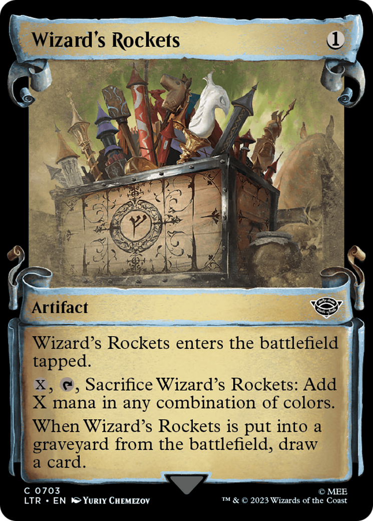 Image of Wizard's Rockets (Showcase Scrolls) (LTR-703) - The Lord of the Rings: Tales of Middle-earth: (Showcase)