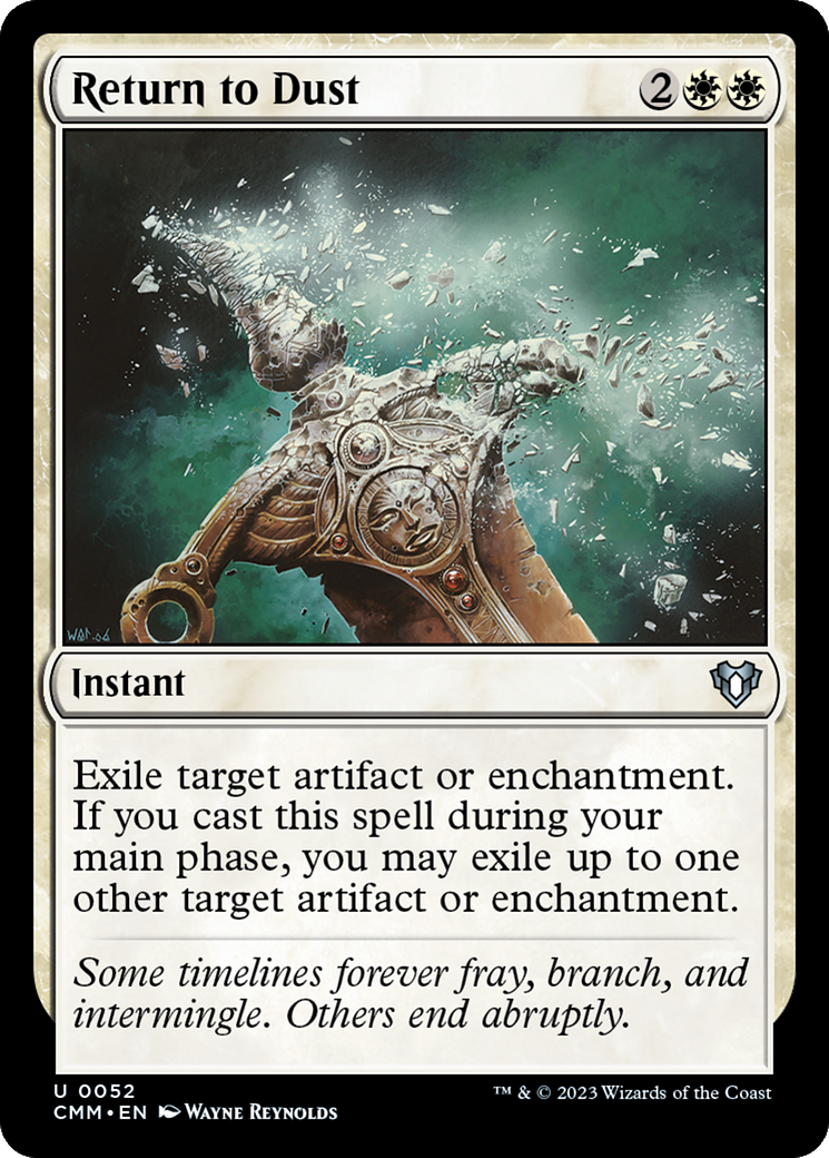 Image of Return to Dust (CMM-052) - Commander Masters Foil