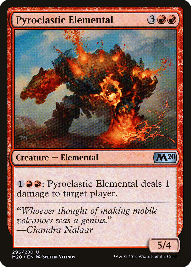 Image of Pyroclastic Elemental (M20-296) - Core Set 2020