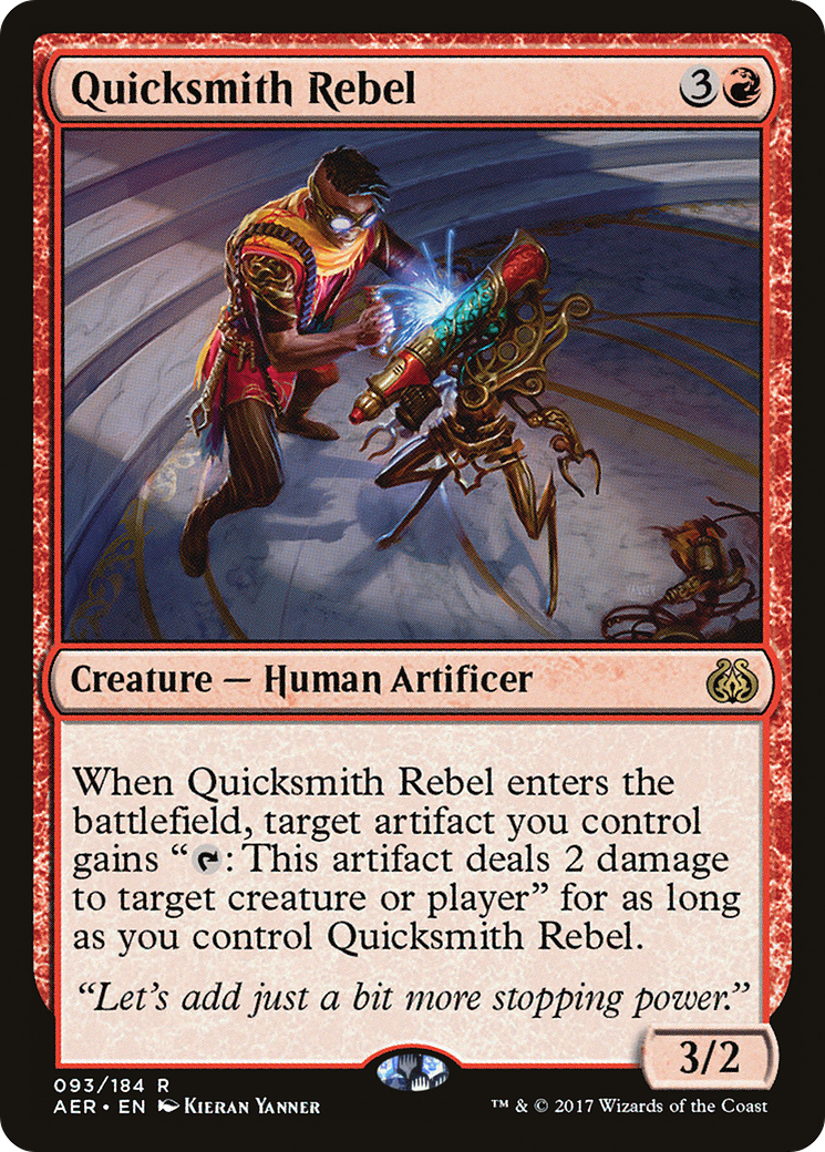 Image of Quicksmith Rebel (AER-093) - Aether Revolt Foil