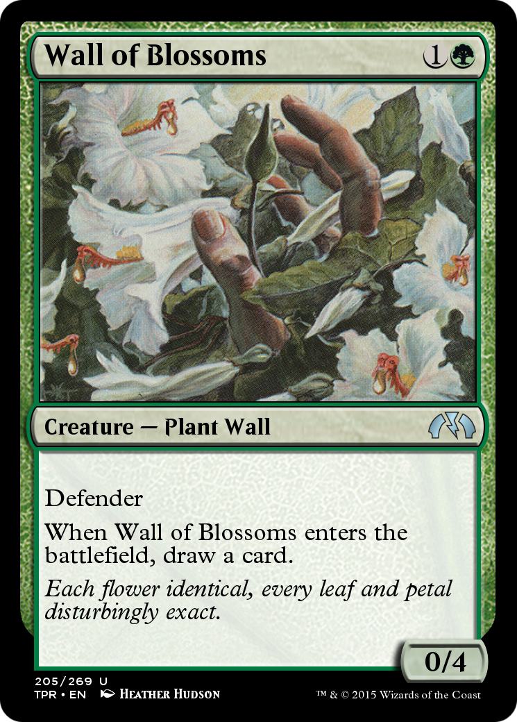 Image of Wall of Blossoms (TPR-205) - Tempest Remastered Foil