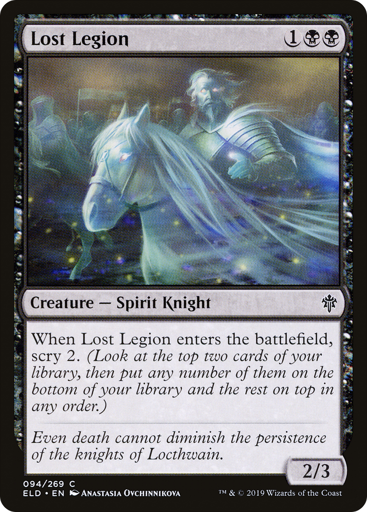 Image of Lost Legion (ELD-094) - Throne of Eldraine Foil