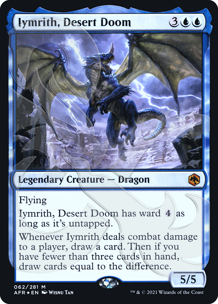 Image of Iymrith, Desert Doom (AFR&-062) - Adventures in the Forgotten Realms Promos Foil